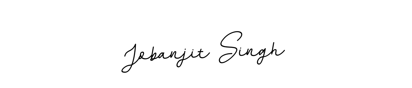 You should practise on your own different ways (BallpointsItalic-DORy9) to write your name (Jobanjit Singh) in signature. don't let someone else do it for you. Jobanjit Singh signature style 11 images and pictures png