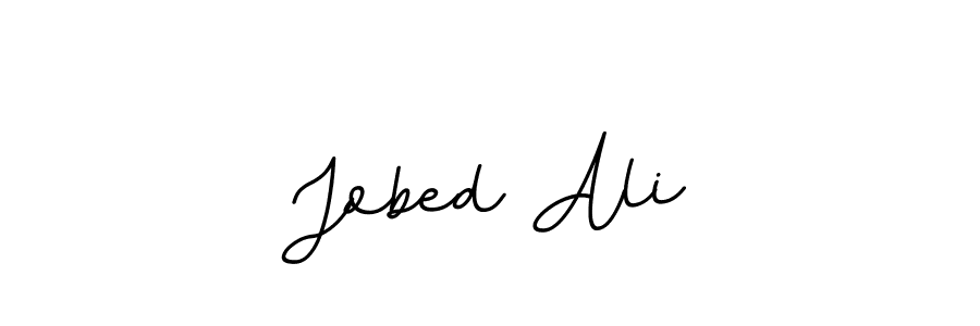 Create a beautiful signature design for name Jobed Ali. With this signature (BallpointsItalic-DORy9) fonts, you can make a handwritten signature for free. Jobed Ali signature style 11 images and pictures png