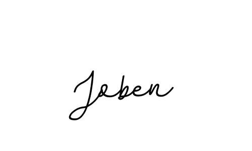 How to make Joben name signature. Use BallpointsItalic-DORy9 style for creating short signs online. This is the latest handwritten sign. Joben signature style 11 images and pictures png