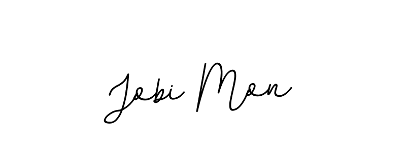 BallpointsItalic-DORy9 is a professional signature style that is perfect for those who want to add a touch of class to their signature. It is also a great choice for those who want to make their signature more unique. Get Jobi Mon name to fancy signature for free. Jobi Mon signature style 11 images and pictures png