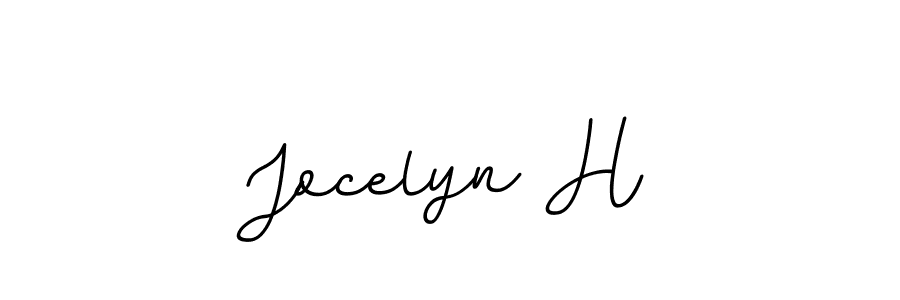 Make a beautiful signature design for name Jocelyn H. Use this online signature maker to create a handwritten signature for free. Jocelyn H signature style 11 images and pictures png