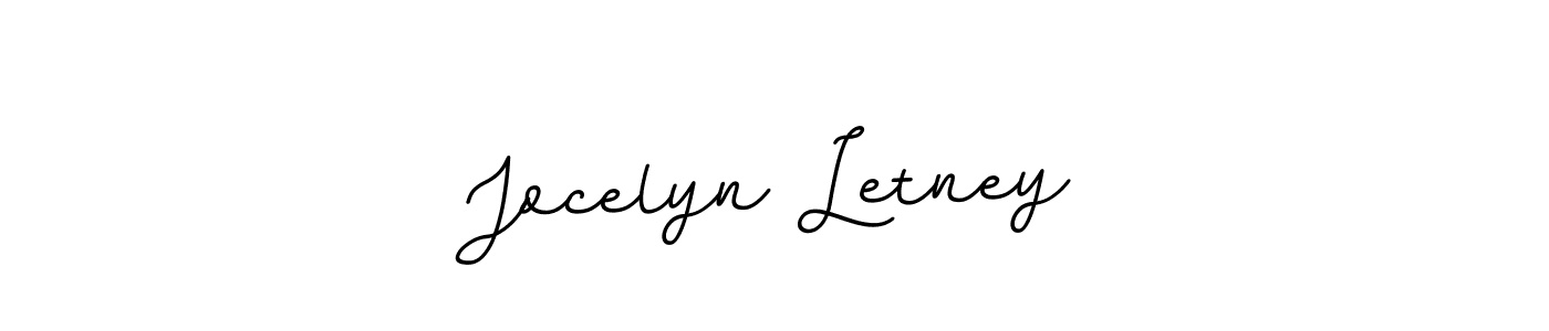 This is the best signature style for the Jocelyn Letney name. Also you like these signature font (BallpointsItalic-DORy9). Mix name signature. Jocelyn Letney signature style 11 images and pictures png