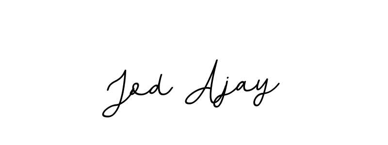 Jod Ajay stylish signature style. Best Handwritten Sign (BallpointsItalic-DORy9) for my name. Handwritten Signature Collection Ideas for my name Jod Ajay. Jod Ajay signature style 11 images and pictures png