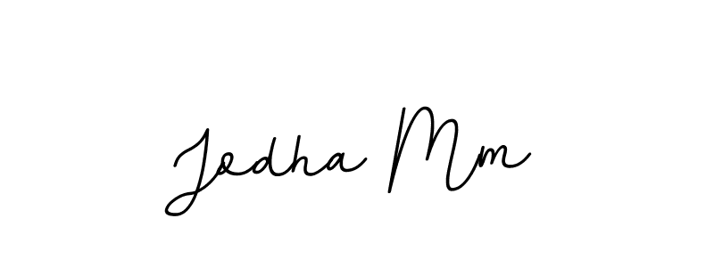 You can use this online signature creator to create a handwritten signature for the name Jodha Mm. This is the best online autograph maker. Jodha Mm signature style 11 images and pictures png