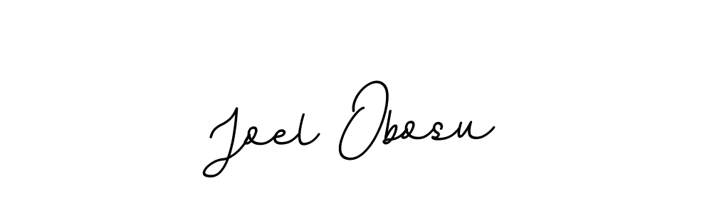 How to make Joel Obosu name signature. Use BallpointsItalic-DORy9 style for creating short signs online. This is the latest handwritten sign. Joel Obosu signature style 11 images and pictures png