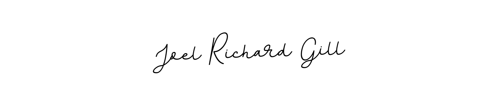 It looks lik you need a new signature style for name Joel Richard Gill. Design unique handwritten (BallpointsItalic-DORy9) signature with our free signature maker in just a few clicks. Joel Richard Gill signature style 11 images and pictures png