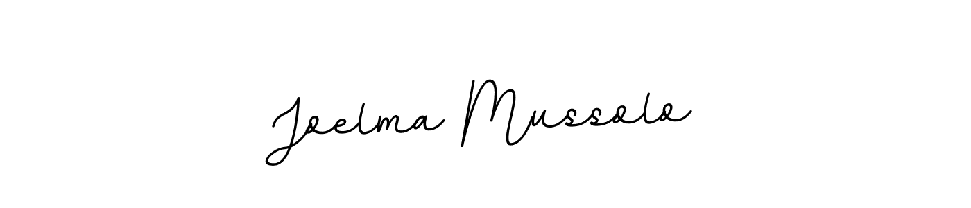 This is the best signature style for the Joelma Mussolo name. Also you like these signature font (BallpointsItalic-DORy9). Mix name signature. Joelma Mussolo signature style 11 images and pictures png