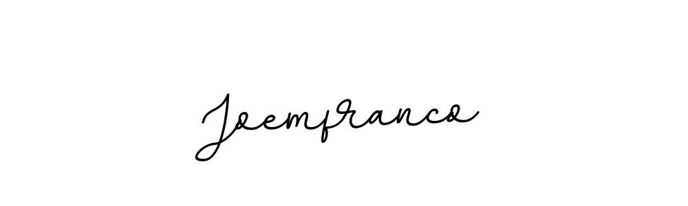 This is the best signature style for the Joemfranco name. Also you like these signature font (BallpointsItalic-DORy9). Mix name signature. Joemfranco signature style 11 images and pictures png