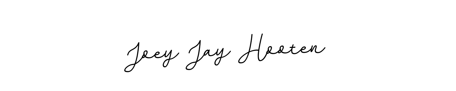 Make a beautiful signature design for name Joey Jay Hooten. With this signature (BallpointsItalic-DORy9) style, you can create a handwritten signature for free. Joey Jay Hooten signature style 11 images and pictures png