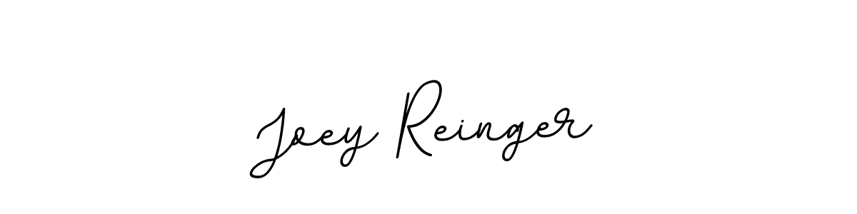 Make a beautiful signature design for name Joey Reinger. With this signature (BallpointsItalic-DORy9) style, you can create a handwritten signature for free. Joey Reinger signature style 11 images and pictures png