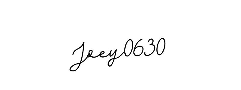 Design your own signature with our free online signature maker. With this signature software, you can create a handwritten (BallpointsItalic-DORy9) signature for name Joey0630. Joey0630 signature style 11 images and pictures png