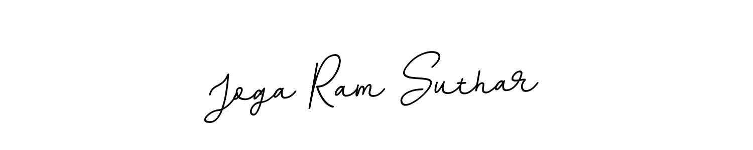 BallpointsItalic-DORy9 is a professional signature style that is perfect for those who want to add a touch of class to their signature. It is also a great choice for those who want to make their signature more unique. Get Joga Ram Suthar name to fancy signature for free. Joga Ram Suthar signature style 11 images and pictures png