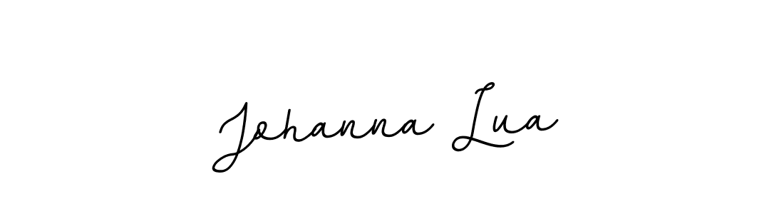 Make a beautiful signature design for name Johanna Lua. With this signature (BallpointsItalic-DORy9) style, you can create a handwritten signature for free. Johanna Lua signature style 11 images and pictures png