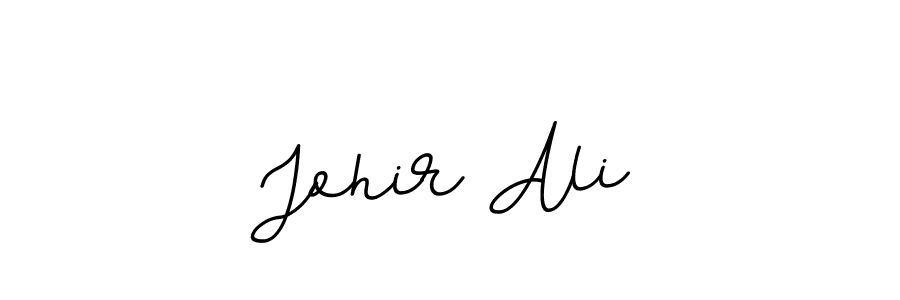 Use a signature maker to create a handwritten signature online. With this signature software, you can design (BallpointsItalic-DORy9) your own signature for name Johir Ali. Johir Ali signature style 11 images and pictures png