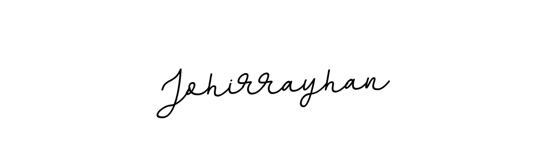 Create a beautiful signature design for name Johirrayhan. With this signature (BallpointsItalic-DORy9) fonts, you can make a handwritten signature for free. Johirrayhan signature style 11 images and pictures png