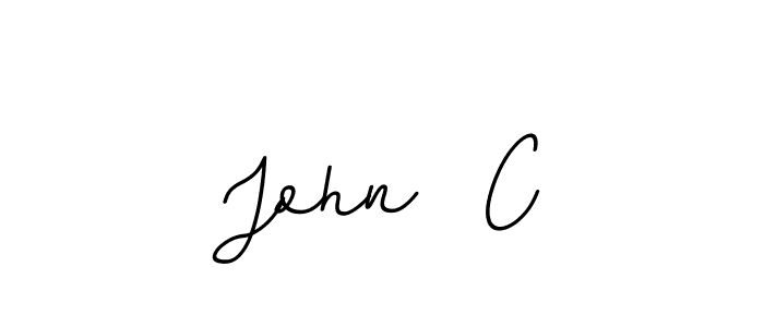 Also You can easily find your signature by using the search form. We will create John  C name handwritten signature images for you free of cost using BallpointsItalic-DORy9 sign style. John  C signature style 11 images and pictures png