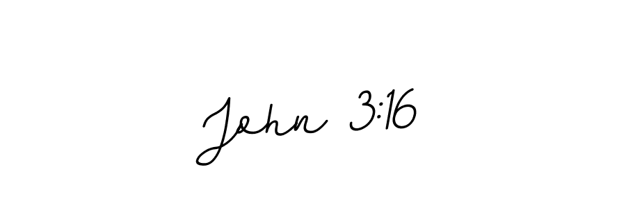 Design your own signature with our free online signature maker. With this signature software, you can create a handwritten (BallpointsItalic-DORy9) signature for name John 3:16. John 3:16 signature style 11 images and pictures png