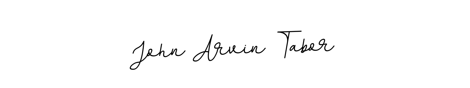 Create a beautiful signature design for name John Arvin Tabor. With this signature (BallpointsItalic-DORy9) fonts, you can make a handwritten signature for free. John Arvin Tabor signature style 11 images and pictures png