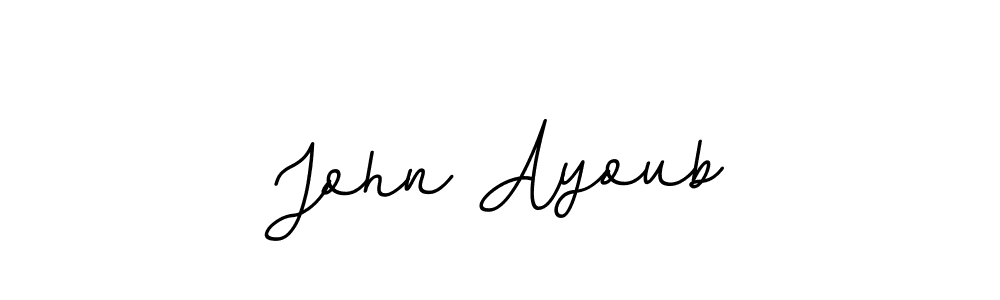 Once you've used our free online signature maker to create your best signature BallpointsItalic-DORy9 style, it's time to enjoy all of the benefits that John Ayoub name signing documents. John Ayoub signature style 11 images and pictures png