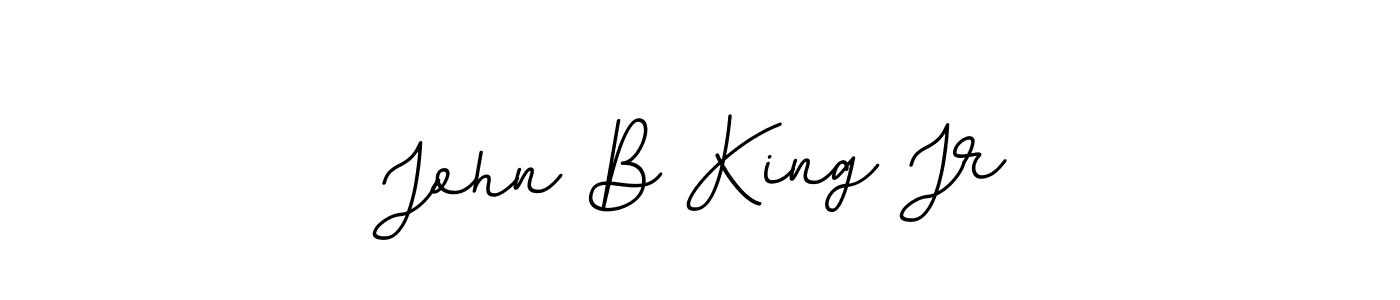 Also we have John B King Jr name is the best signature style. Create professional handwritten signature collection using BallpointsItalic-DORy9 autograph style. John B King Jr signature style 11 images and pictures png