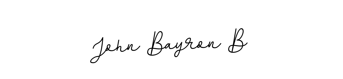 Also You can easily find your signature by using the search form. We will create John Bayron B name handwritten signature images for you free of cost using BallpointsItalic-DORy9 sign style. John Bayron B signature style 11 images and pictures png