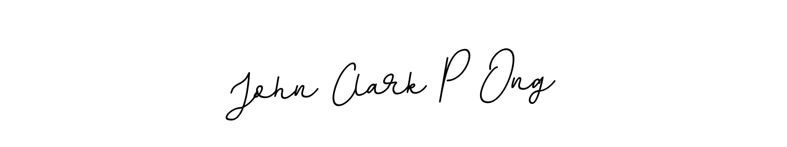 Make a beautiful signature design for name John Clark P Ong. Use this online signature maker to create a handwritten signature for free. John Clark P Ong signature style 11 images and pictures png