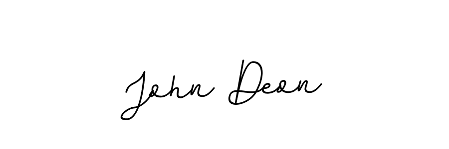 Create a beautiful signature design for name John Deon. With this signature (BallpointsItalic-DORy9) fonts, you can make a handwritten signature for free. John Deon signature style 11 images and pictures png