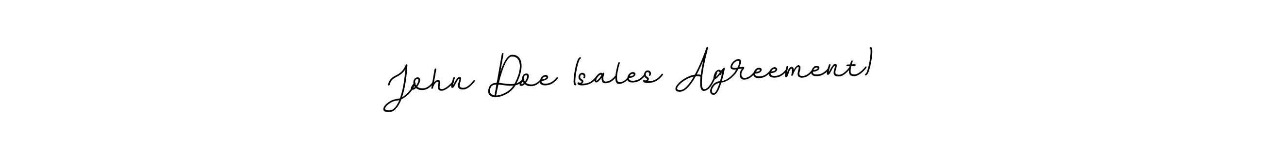 How to make John Doe (sales Agreement) name signature. Use BallpointsItalic-DORy9 style for creating short signs online. This is the latest handwritten sign. John Doe (sales Agreement) signature style 11 images and pictures png