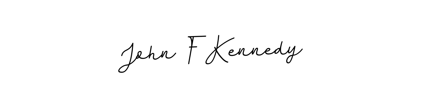 John F Kennedy stylish signature style. Best Handwritten Sign (BallpointsItalic-DORy9) for my name. Handwritten Signature Collection Ideas for my name John F Kennedy. John F Kennedy signature style 11 images and pictures png