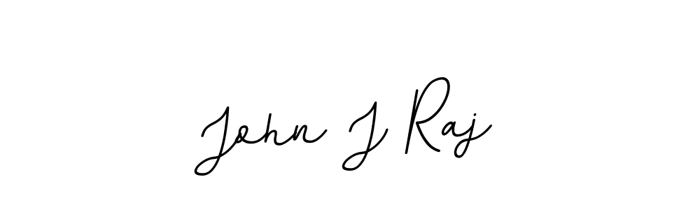 Design your own signature with our free online signature maker. With this signature software, you can create a handwritten (BallpointsItalic-DORy9) signature for name John J Raj. John J Raj signature style 11 images and pictures png