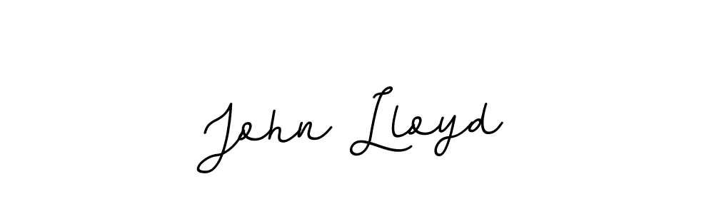 Create a beautiful signature design for name John Lloyd. With this signature (BallpointsItalic-DORy9) fonts, you can make a handwritten signature for free. John Lloyd signature style 11 images and pictures png