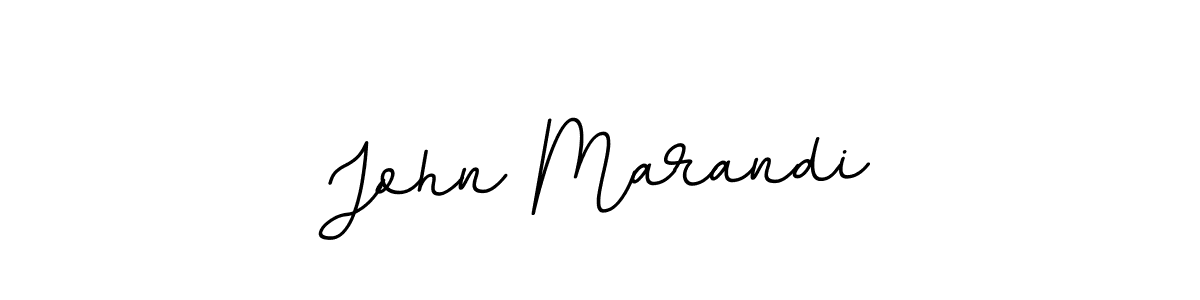 Make a beautiful signature design for name John Marandi. With this signature (BallpointsItalic-DORy9) style, you can create a handwritten signature for free. John Marandi signature style 11 images and pictures png