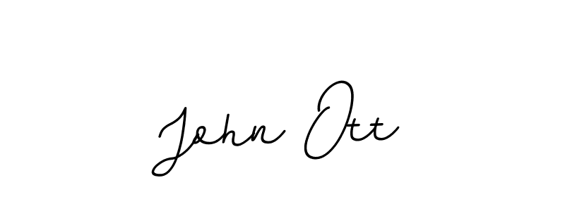 John Ott stylish signature style. Best Handwritten Sign (BallpointsItalic-DORy9) for my name. Handwritten Signature Collection Ideas for my name John Ott. John Ott signature style 11 images and pictures png