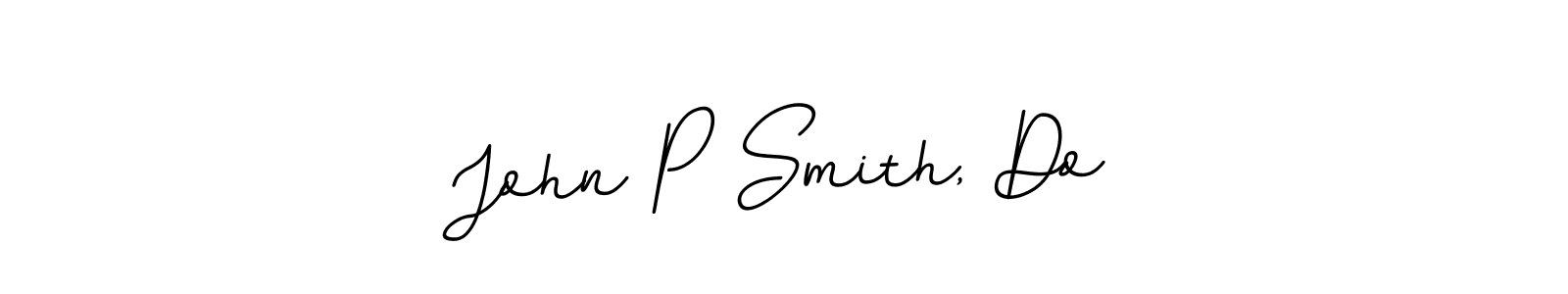 Make a beautiful signature design for name John P Smith, Do. With this signature (BallpointsItalic-DORy9) style, you can create a handwritten signature for free. John P Smith, Do signature style 11 images and pictures png