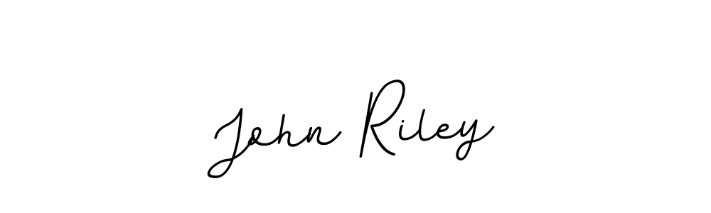 Use a signature maker to create a handwritten signature online. With this signature software, you can design (BallpointsItalic-DORy9) your own signature for name John Riley. John Riley signature style 11 images and pictures png