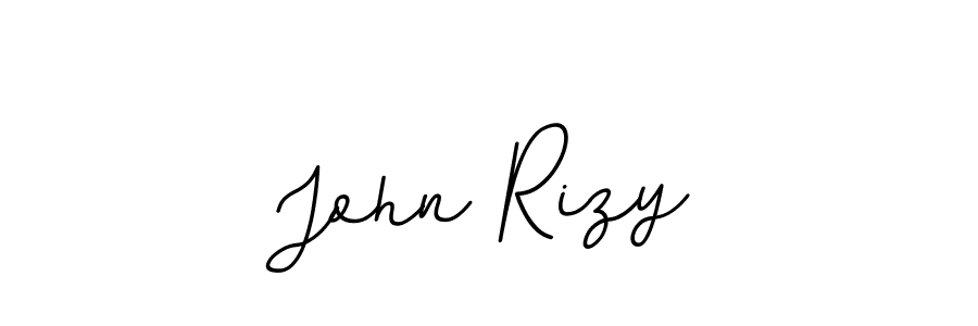 Create a beautiful signature design for name John Rizy. With this signature (BallpointsItalic-DORy9) fonts, you can make a handwritten signature for free. John Rizy signature style 11 images and pictures png