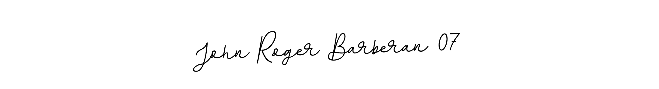 Similarly BallpointsItalic-DORy9 is the best handwritten signature design. Signature creator online .You can use it as an online autograph creator for name John Roger Barberan 07. John Roger Barberan 07 signature style 11 images and pictures png