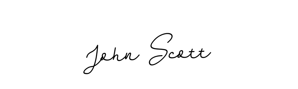 John Scott stylish signature style. Best Handwritten Sign (BallpointsItalic-DORy9) for my name. Handwritten Signature Collection Ideas for my name John Scott. John Scott signature style 11 images and pictures png