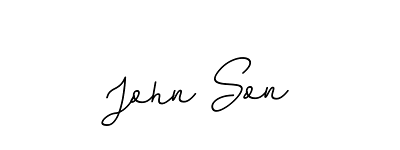 Similarly BallpointsItalic-DORy9 is the best handwritten signature design. Signature creator online .You can use it as an online autograph creator for name John Son. John Son signature style 11 images and pictures png