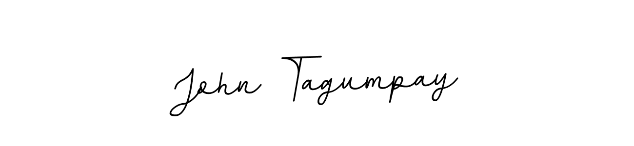 It looks lik you need a new signature style for name John Tagumpay. Design unique handwritten (BallpointsItalic-DORy9) signature with our free signature maker in just a few clicks. John Tagumpay signature style 11 images and pictures png