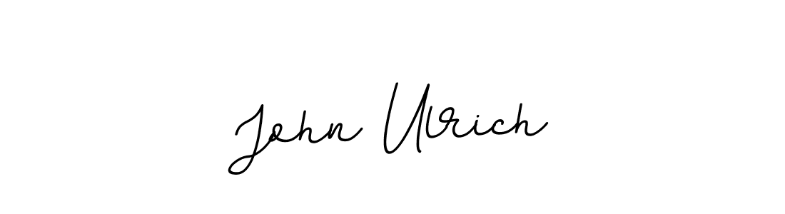 Design your own signature with our free online signature maker. With this signature software, you can create a handwritten (BallpointsItalic-DORy9) signature for name John Ulrich. John Ulrich signature style 11 images and pictures png