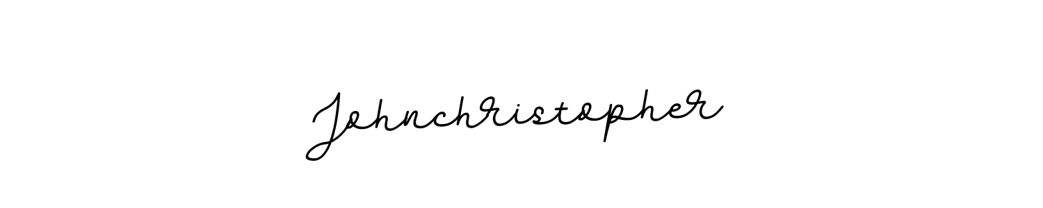 Design your own signature with our free online signature maker. With this signature software, you can create a handwritten (BallpointsItalic-DORy9) signature for name Johnchristopher. Johnchristopher signature style 11 images and pictures png