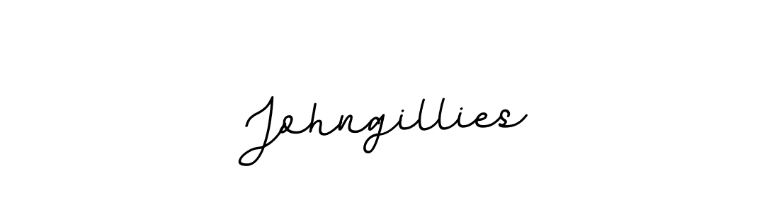 Use a signature maker to create a handwritten signature online. With this signature software, you can design (BallpointsItalic-DORy9) your own signature for name Johngillies. Johngillies signature style 11 images and pictures png