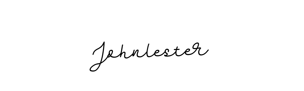Use a signature maker to create a handwritten signature online. With this signature software, you can design (BallpointsItalic-DORy9) your own signature for name Johnlester. Johnlester signature style 11 images and pictures png