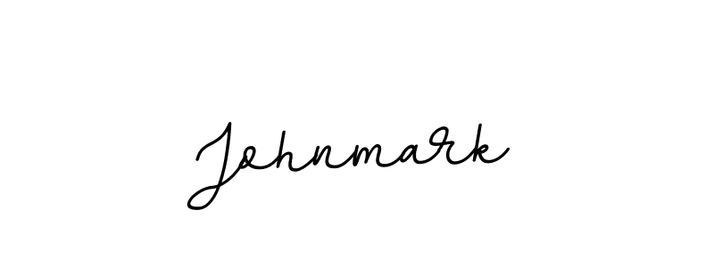 Create a beautiful signature design for name Johnmark. With this signature (BallpointsItalic-DORy9) fonts, you can make a handwritten signature for free. Johnmark signature style 11 images and pictures png