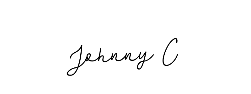 The best way (BallpointsItalic-DORy9) to make a short signature is to pick only two or three words in your name. The name Johnny C include a total of six letters. For converting this name. Johnny C signature style 11 images and pictures png