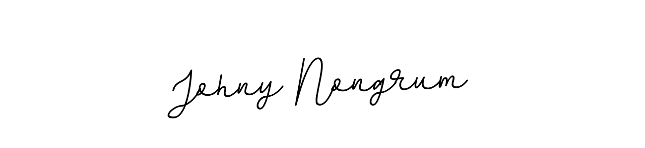 Create a beautiful signature design for name Johny Nongrum. With this signature (BallpointsItalic-DORy9) fonts, you can make a handwritten signature for free. Johny Nongrum signature style 11 images and pictures png