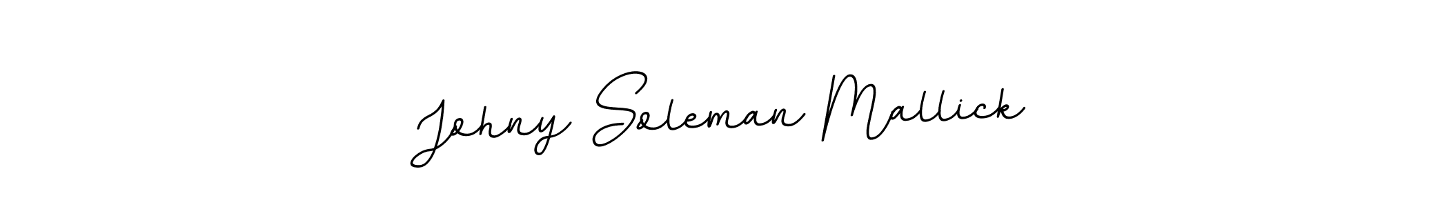 You can use this online signature creator to create a handwritten signature for the name Johny Soleman Mallick. This is the best online autograph maker. Johny Soleman Mallick signature style 11 images and pictures png