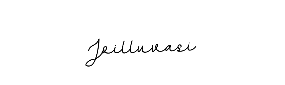 Use a signature maker to create a handwritten signature online. With this signature software, you can design (BallpointsItalic-DORy9) your own signature for name Joilluvasi. Joilluvasi signature style 11 images and pictures png