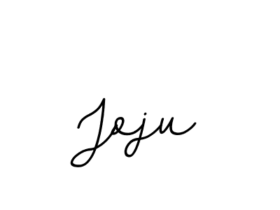 You should practise on your own different ways (BallpointsItalic-DORy9) to write your name (Joju) in signature. don't let someone else do it for you. Joju signature style 11 images and pictures png